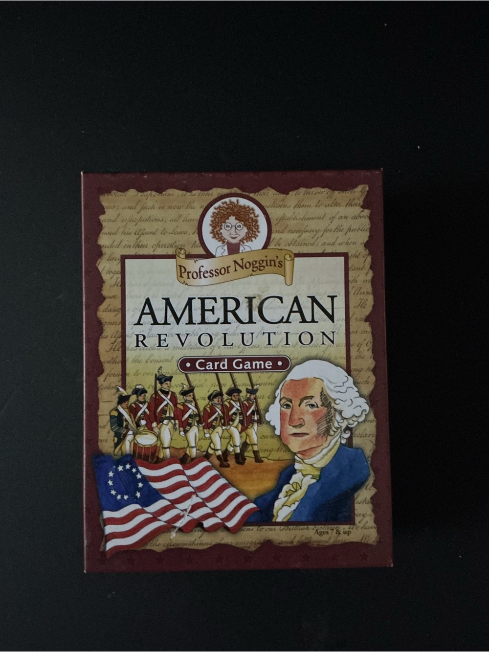 American Revolution Card Game - Red